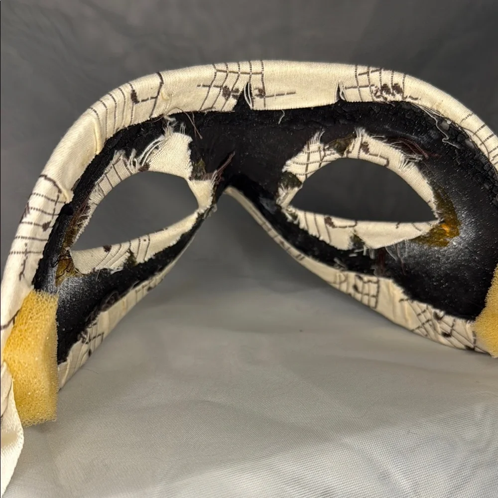 Handmade Venetian Mask - Music